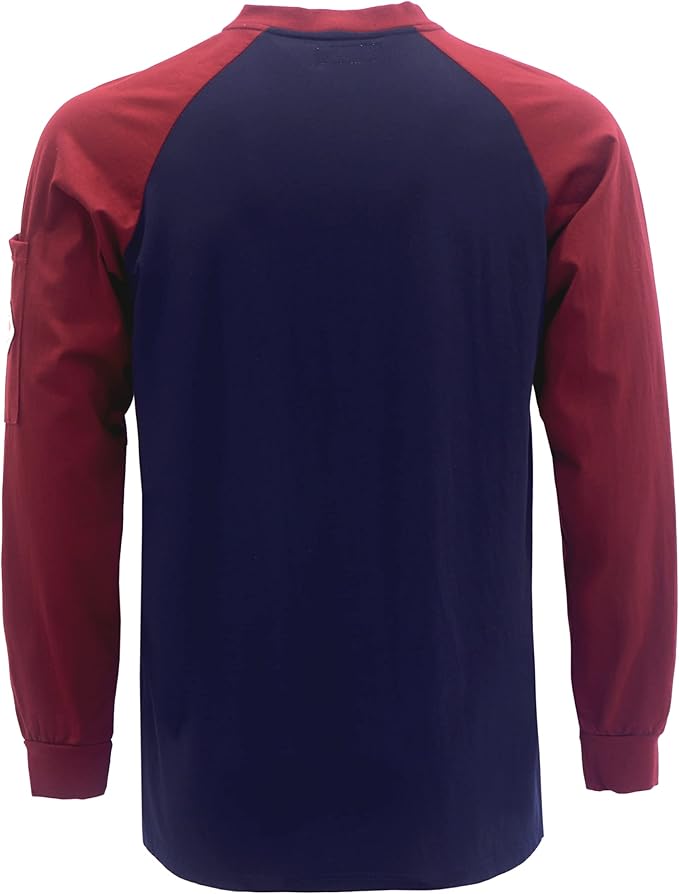Titicaca FR Shirts for Men 5.5OZ Light Weight for Summer Flame Resistant Henley Shirts