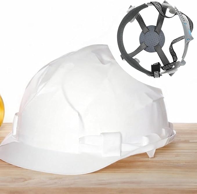 Helmet Suspension Hard Hat Suspension Adjustable Ergonomic Professional Universal Accessory Bump Cap Insert, 4 Point Type