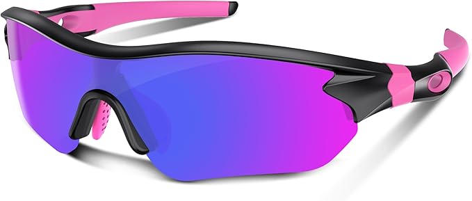 Polarized Sports Sunglasses for Men Women Youth Baseball Running Fishing Tennis Golf Cycling Driving Motor TAC UV400 TR90
