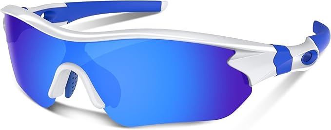 Polarized Sports Sunglasses for Men Women Youth Baseball Running Fishing Tennis Golf Cycling Driving Motor TAC UV400 TR90