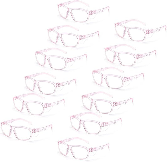 ProtectX Classic Safety Glasses, Anti-Fog Scratch Resistant Lenses, Protective Eyewear for Work, Indoor/Outdoor, ANSI Z87.1