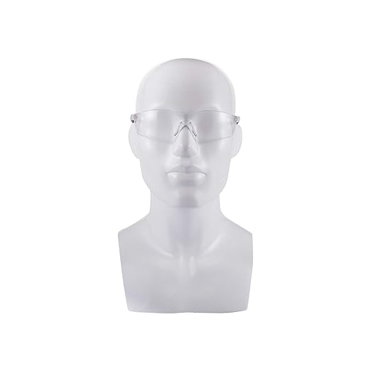 KLEENGUARD V20 Purity Safety Glasses (25654), UV Protection, Hardcoated Clear Anti-Fog Lenses with Clear Temples, 12 Pairs / Case , 146 x 38 month