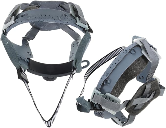 2-Pack Adjustable Hard Hat Liner Replacement Safety Helmet Suspension Foam Insert for Comfort and Support for Construction and Industrial Use