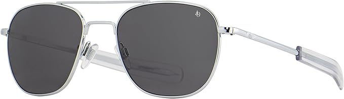 AO Americal Optical Original Pilot Glass Lenses Sunglasses | SkyMaster Glass Lenses | Polarized and Non-Polarized Available