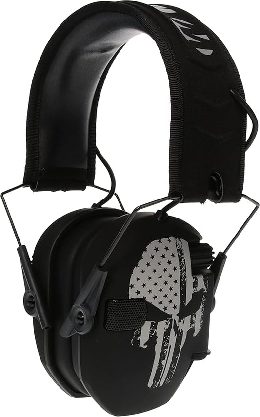 Walker's Razor Slim Ultra Low Profile Compact Design Adjustable Range Shooting Hunting Hearing Protection Electronic Earmuffs