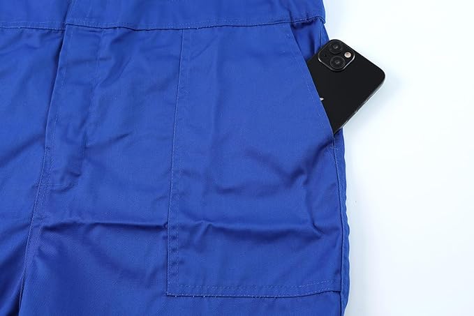 Mens Workwear Coveralls Work Mechanic Jumpsuits Long Sleeve Coverall Work Wear Multi Pockets