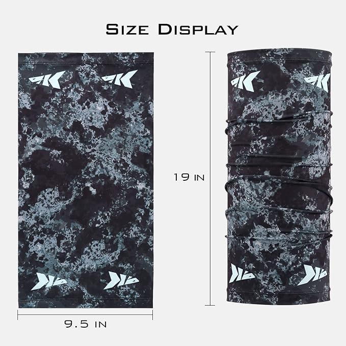 KastKing La Sal Neck Gaiter-UPF 50+ Balaclava Face Mask,Neck Gaiter for Men and Women,Face Cover Shield for Fishing,Hiking