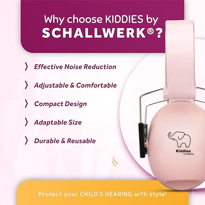 Schallwerk ® Noise Protection Headphones for Kids – Ear Protection for Kids, Toddlers, and Babies