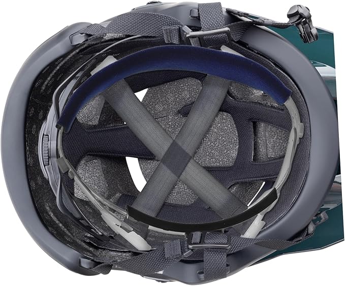 Adjustable Helmet Suspension Liner Point Hard Hat Insert Replacement for Enhanced Stability and Impact Distribution Fit for Construction Sites