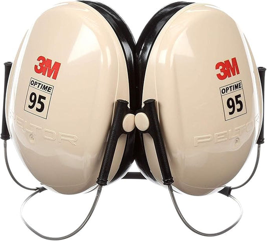 95 Behind-The-Head Earmuffs Beige Peltor H6b/V