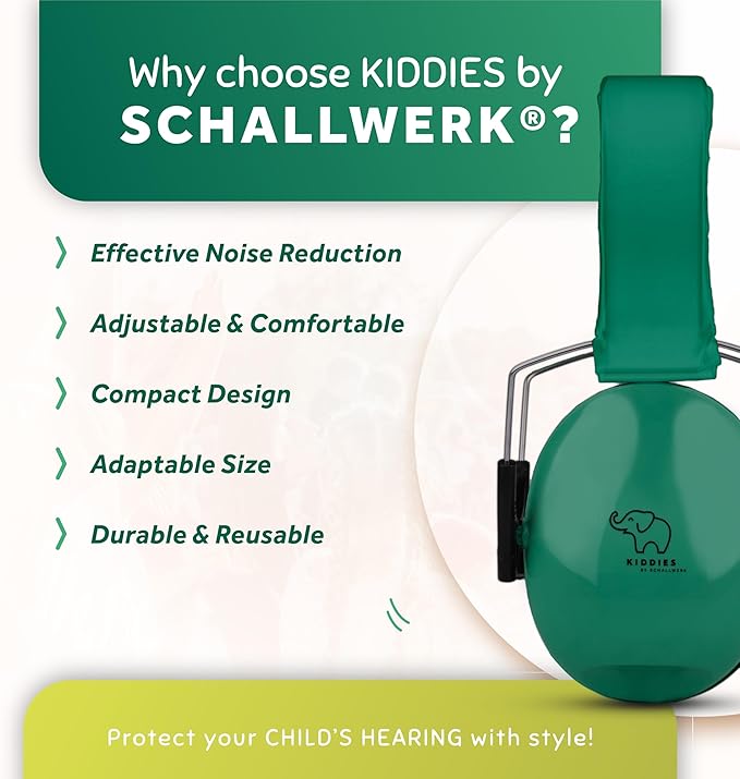 Schallwerk ® Noise Protection Headphones for Kids – Ear Protection for Kids, Toddlers, and Babies