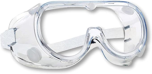 ATERET Anti-Fog Protective Safety Goggles I Lightweight Adjustable Clear Lens Eyewear I Chemical Splash Protection Eyeglass