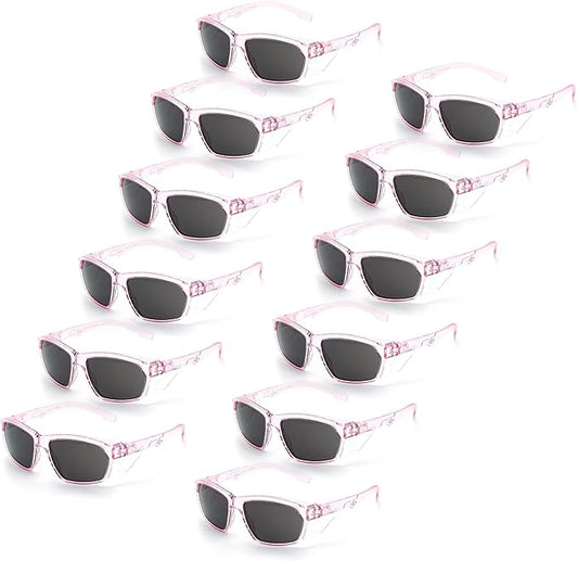 ProtectX Classic Safety Glasses, Anti-Fog Scratch Resistant Lenses, Protective Eyewear for Work, Indoor/Outdoor, ANSI Z87.1