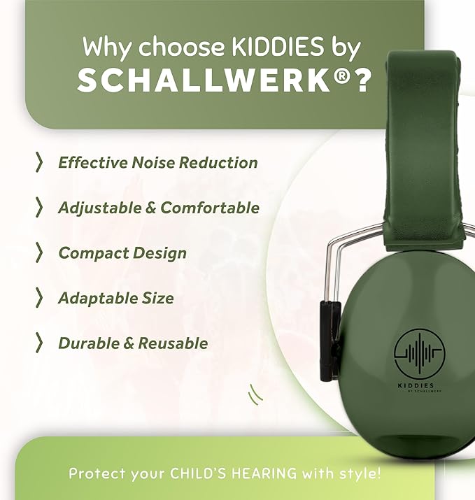 Schallwerk ® Noise Protection Headphones for Kids – Ear Protection for Kids, Toddlers, and Babies
