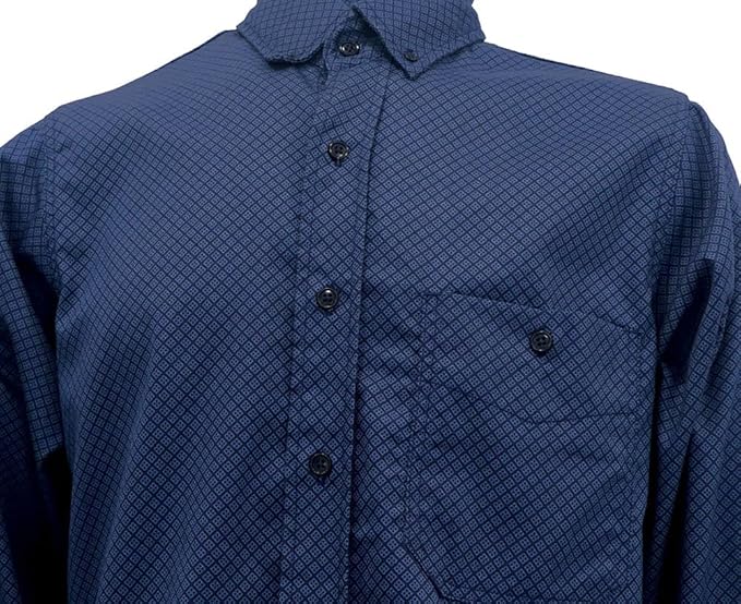 TICOMELA FR Shirt for Men Flame Resistant Shirts 6.5oz Light Weight Plaid Men's Fire Retardant Shirts