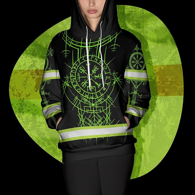 Matedecor Skull High Visibility Shirt Men Reflective Safety Shirts US Flag Custom Name Workwear, Runners, Walkers, Patriotic