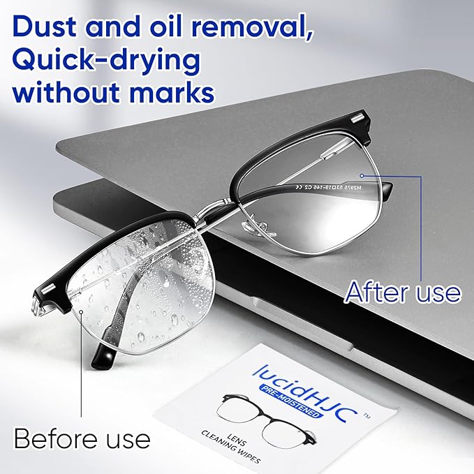 Lens Wipes for Eyeglasses/Camera Lenses,and Screens of cellphones/laptops/Computers .Cleaning Spots or dirts. Wrapped Individually Paper Wipes, Count 200