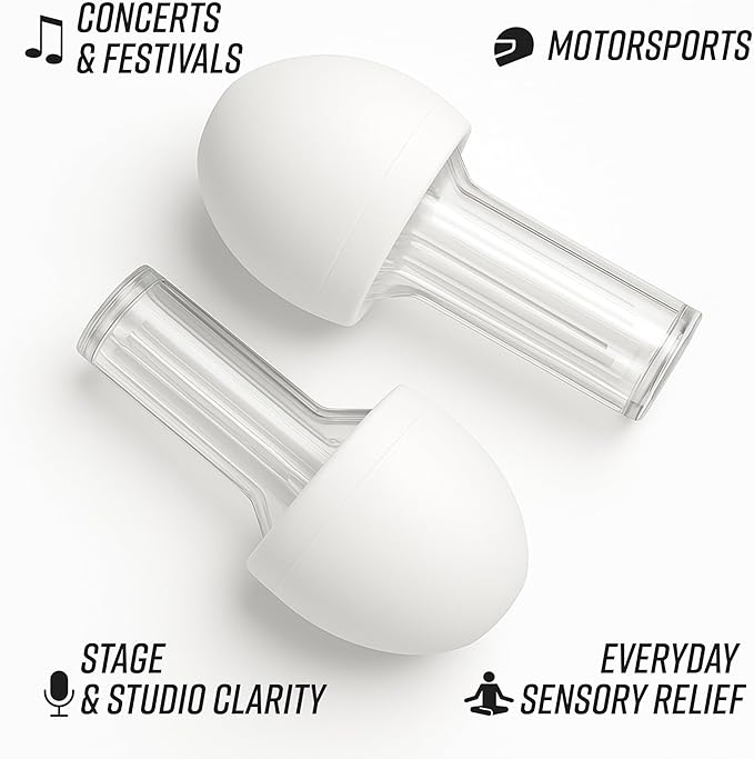 VIBES High Fidelity Concert Ear Plugs – Reusable Noise Reducing Ear Plugs for Concerts, Musicians, Raves, and Live Events – Comfortable Hearing Protection for Loud Environments