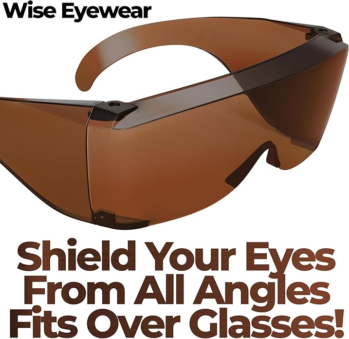 Cover-Ups Black Fit Over Sunglasses - Wrap Around Sunglasses - People Who Wear Prescription Glasses in the Sun