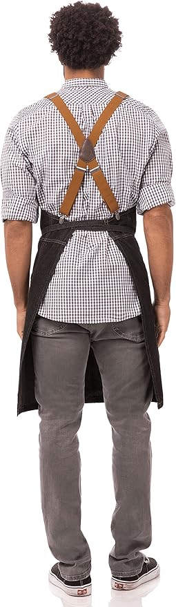 Chef Works Unisex Berkeley Short Bib Apron