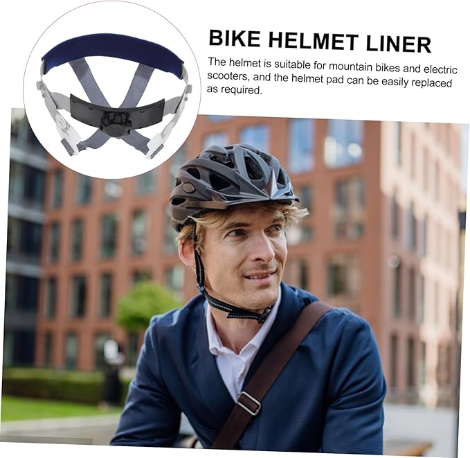 Adjustable Helmet Suspension Liner Point Replacement Insert for Hard Hats Breathable Sweat Absorbent Material Design for Construction and Outdoor Use