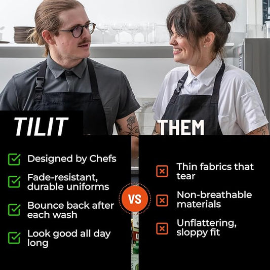 Supply Apron, One Size Fits All | Premium Chef Apron with Pockets, Unisex Apron for Men and Women | Quality Design
