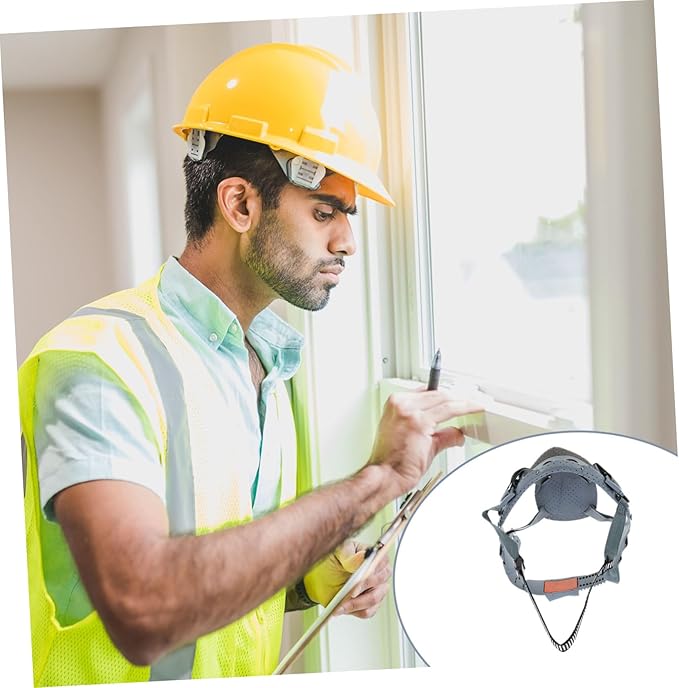 4pcs Safety Hat Suspension Liner Hard Hat Insert Replacement for Men Helmets