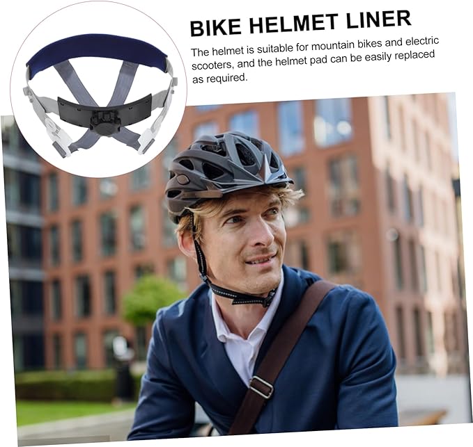 Adjustable Helmet Suspension Liner Point Hard Hat Insert Replacement for Enhanced Stability and Impact Distribution Fit for Construction Sites