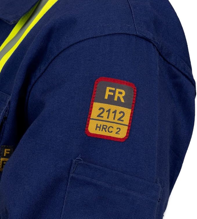 Flame Resistant FR High Visibility Hi Vis Coverall