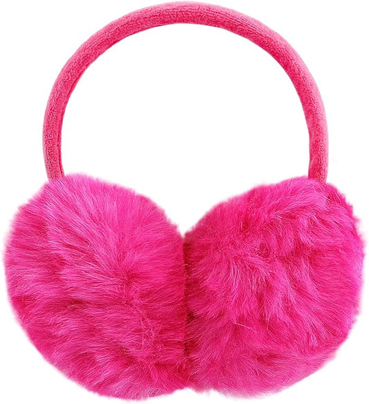 POXIMI Women Winter Earmuffs Girl Ski Adjustable Ear Covers for Cute Bow Ear Warmer Outdoor Earmuff Fleece Lining