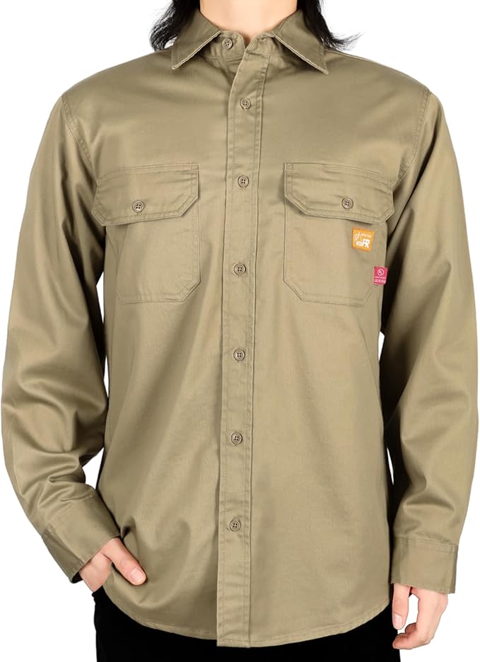 Titicaca FR Shirt Flame Resistant Work Shirt Men's Cotton 7.5oz Welding Shirt