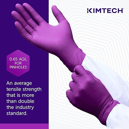 KIMTECH™ Polaris™ Xtra Nitrile Exam Gloves (62764), 7.5 Mil, Ambidextrous, 12”, XL, 50 Nitrile Gloves/Box