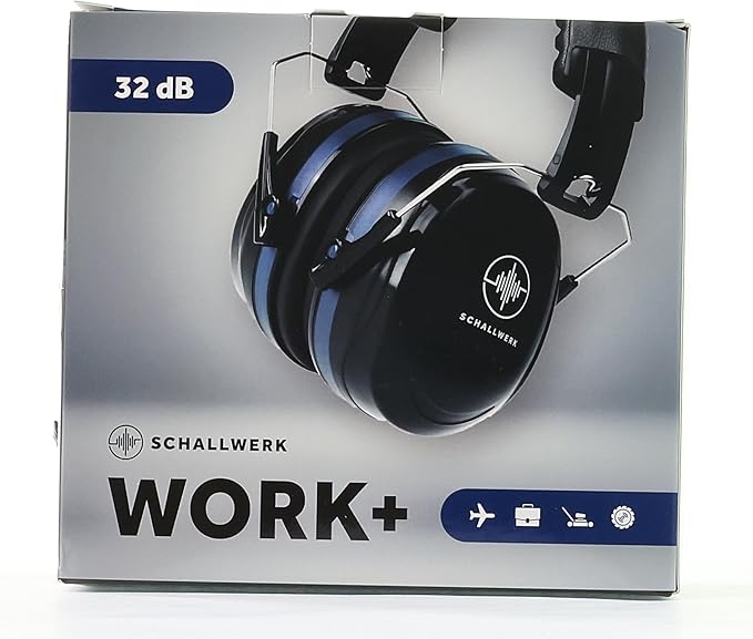 Schallwerk ® Work+ Hearing Protection Ear Muff - ear protection for noise reduction - shooting range ear protection
