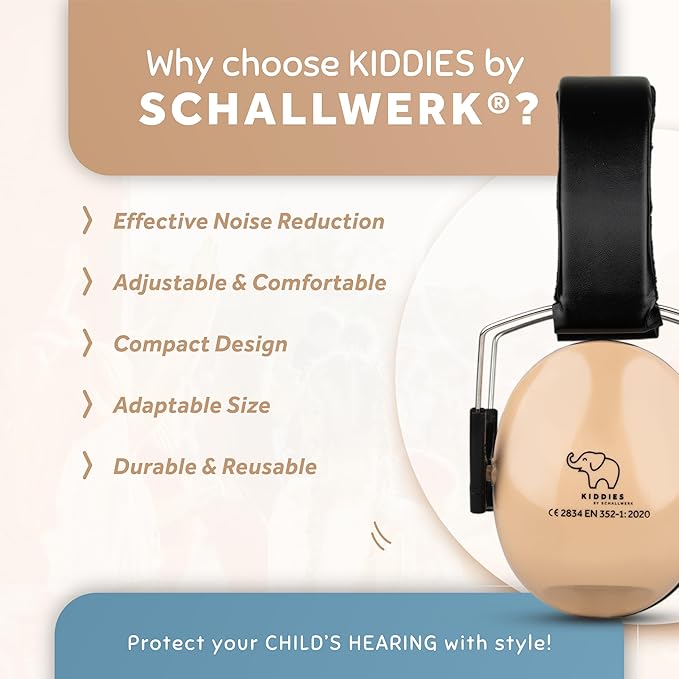 Schallwerk ® Noise Protection Headphones for Kids – Ear Protection for Kids, Toddlers, and Babies