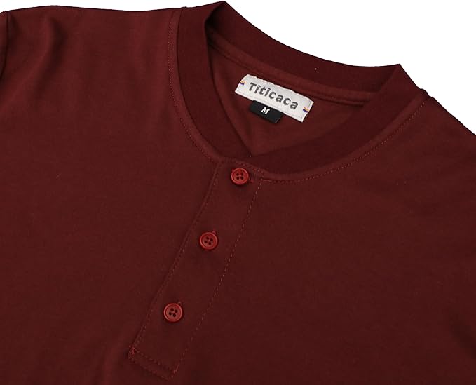 Titicaca FR Shirts for Men 5.5OZ Light Weight for Summer Flame Resistant Henley Shirts