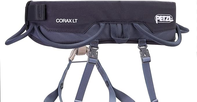 PETZL CORAX LT Unisex Harness - Comfortable, Durable, and Versatile Rock Climbing Harness