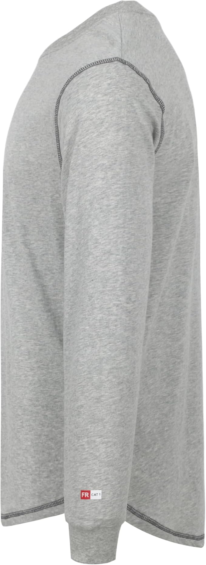TICOMELA FR Shirts for Men 4oz Lightweight Flame Resistant Crewneck T-Shirts 100% Cotton Fire Retardant Henley Shirts