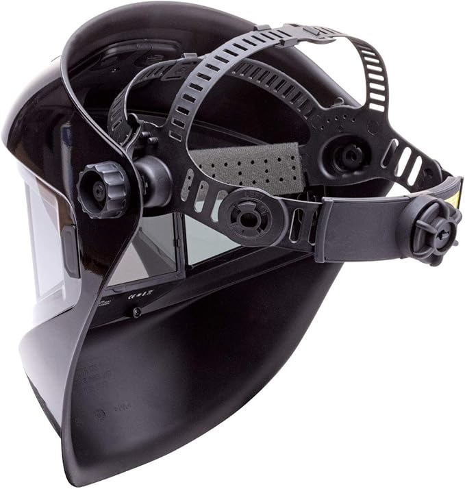 Eastwood XL Panoramic View Welding Helmet True Color Auto Darkening Throat Guard