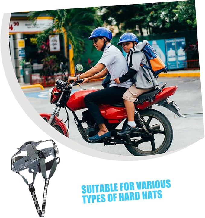 2-Pack Adjustable Hard Hat Suspension Liner Safety Helmet Insert Replacement Knob Full Brim Helmet Accessory for Comfortable Fit and Head Protection