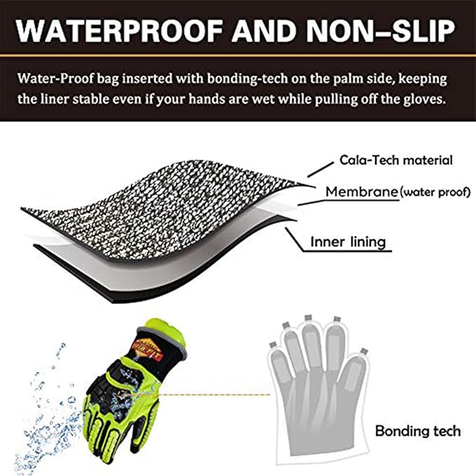 Heavy-duty Rescue Extrication Glove EN388:2016 Certification, Super Dexterity and Ultra Durability