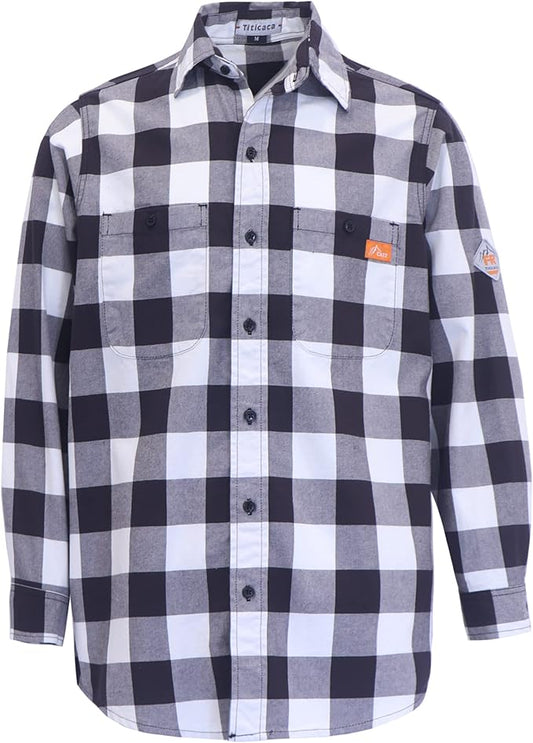 Titicaca FR Shirt Flame Resistant Work Shirt Men's Cotton 7.5oz Welding Shirt