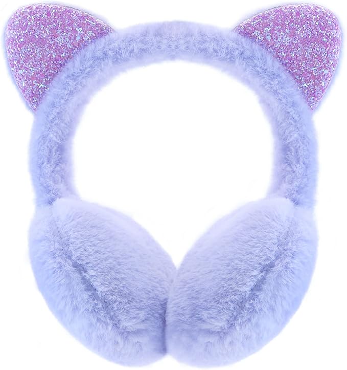 XIAOHAWANG Winter Earmuffs for Kids Girl Warm Ear Muffs Baby Boy Plush Padded Ear Warmer