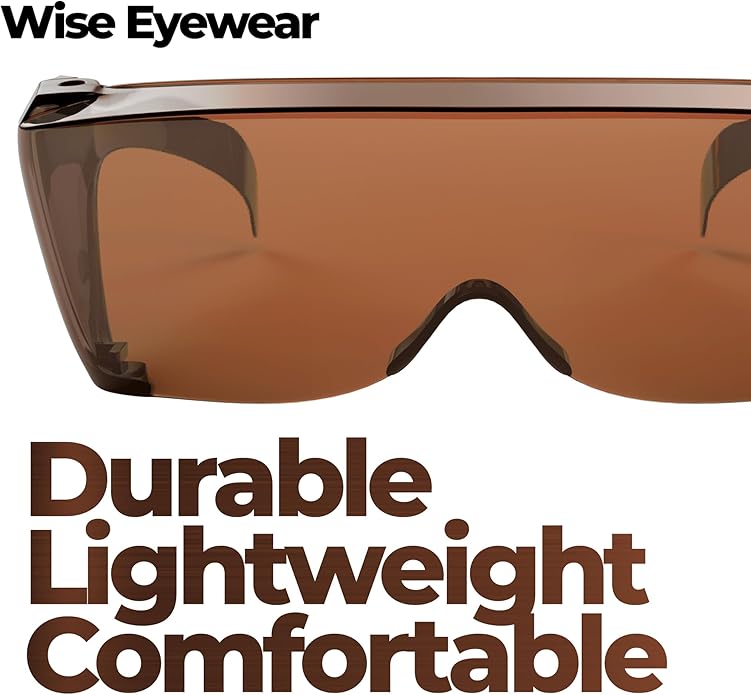 Cover-Ups Black Fit Over Sunglasses - Wrap Around Sunglasses - People Who Wear Prescription Glasses in the Sun