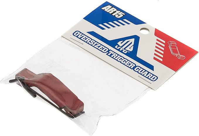 UTG Oversized Trigger Guard, Matte Red