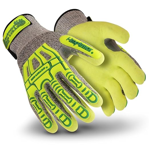 HexArmor Cut-Resistant Impact Protection Nitrile Palm Work Gloves | Rig Lizard® Series 2092 | 3X-Large