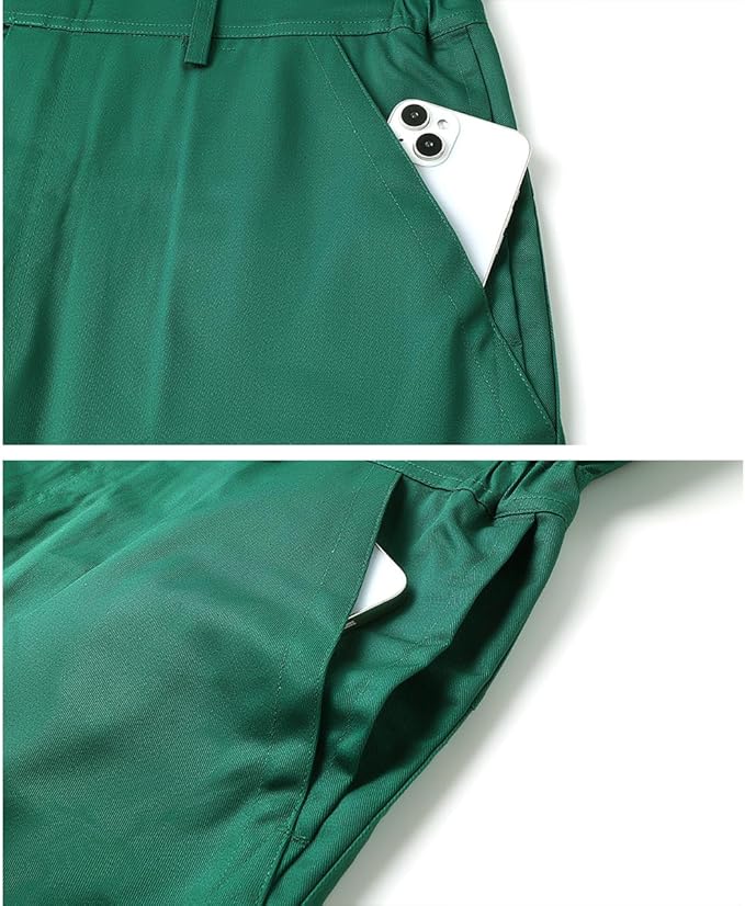 Mens Workwear Coveralls Multi Pockets Work Suit Mechanic Overalls Jumpsuits Unisex Long Sleeve Garage Coverall