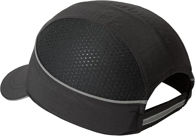 TIHEEN Unisex Safety Bump Cap, Baseball Hat Style with Reflective Stripes Lightweight and Breathable Hard Hat Head Protection Cap