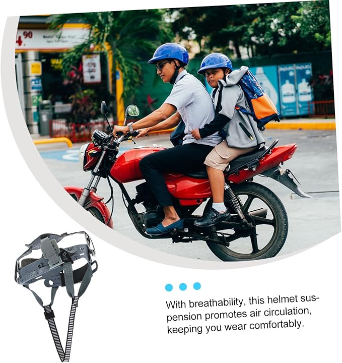 Hard Hat Suspension Replacement Kit Breathable Liner Accessory for Comfortable Helmet Fit and Sponge Materials Suitable for Various Activities