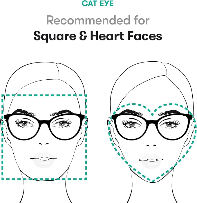 Stoggles Cat Eye Z87.1 Certified Safety Glasses, Blue-Light, UV Blocking Lens, Top & Side Shield, Anti-Fog, Stylish Eyewear