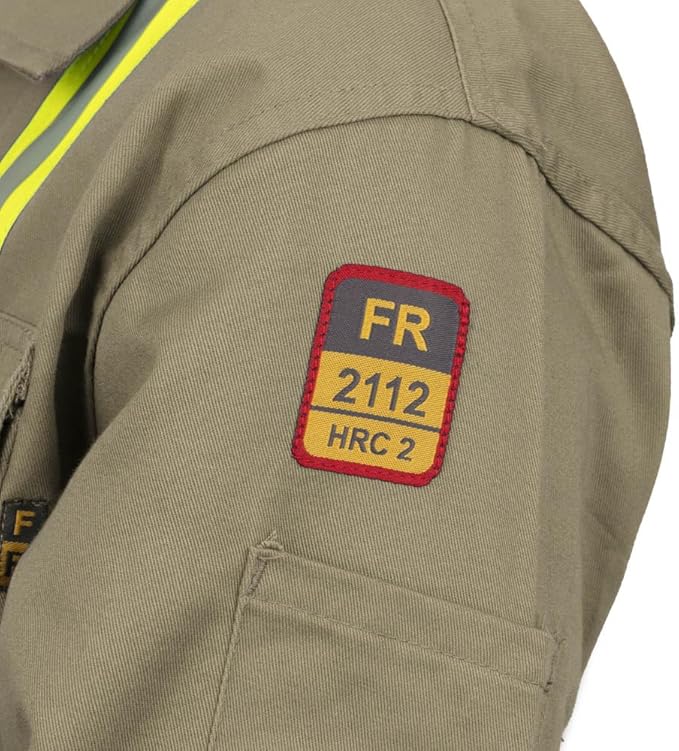 Flame Resistant FR High Visibility Hi Vis Coverall